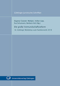 Vorderes Coverbild Die große Vormundschaftsreform