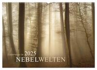 Vorderes Coverbild Unterwegs in Nebelwelten (Wandkalender 2025 DIN A2 quer), CALVENDO Monatskalender