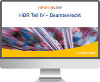 Vorderes Coverbild Hessisches Bedienstetenrecht - HBR online