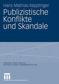 Vorderes Coverbild Publizistische Konflikte und Skandale