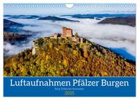 Vorderes Coverbild Luftaufnahmen Pfälzer Burgen (Wandkalender 2025 DIN A4 quer), CALVENDO Monatskalender