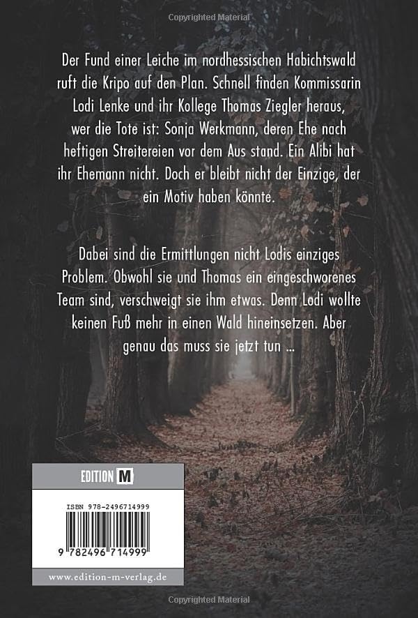 Rückseitencover In dunklen Wäldern