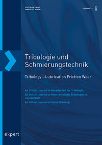 Vorderes Coverbild Tribologie und Schmierungstechnik 72, 2 (2025)