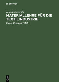 Vorderes Coverbild Materiallehre für die Textilindustrie