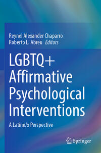 Vorderes Coverbild LGBTQ+ Affirmative Psychological Interventions