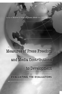 Vorderes Coverbild Measures of Press Freedom and Media Contributions to Development