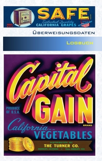 Vorderes Coverbild Überweisungsdaten Logbuch (SEPA)