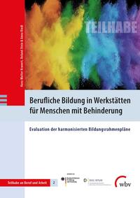 Vorderes Coverbild Berufliche Bildung in Werkstätten für Menschen mit Behinderung