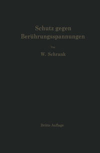 Vorderes Coverbild Schutz gegen Berührungsspannungen