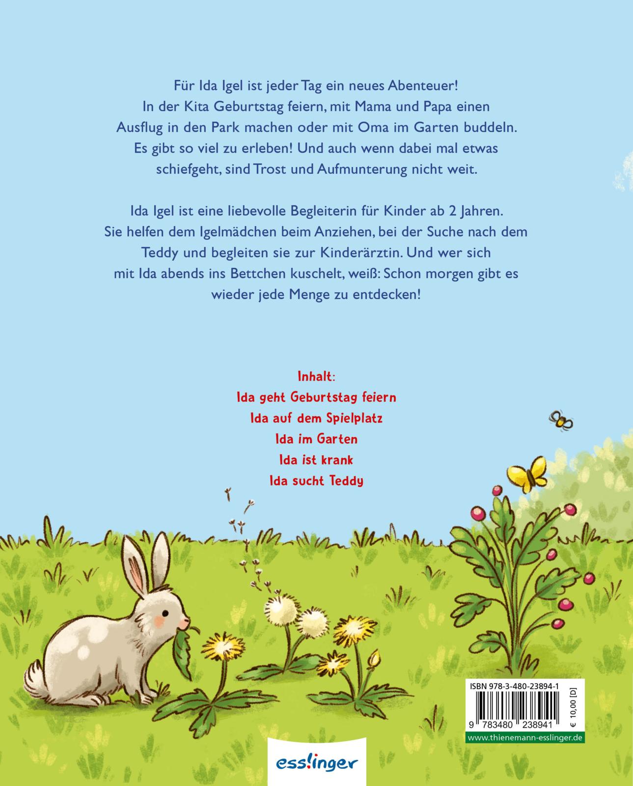Rückseitencover Ida Igel kann das schon!