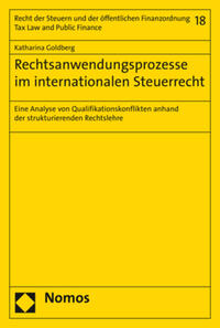 Vorderes Coverbild Rechtsanwendungsprozesse im internationalen Steuerrecht