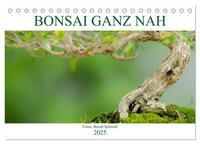 Vorderes Coverbild Bonsai ganz nah (Tischkalender 2025 DIN A5 quer), CALVENDO Monatskalender