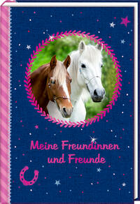 Vorderes Coverbild Freundebuch – Pferdefreunde – Meine Freundinnen und Freunde