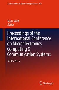 Vorderes Coverbild Proceedings of the International Conference on Microelectronics, Computing & Communication Systems