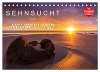 Vorderes Coverbild Sehnsucht nach Neuseeland (Tischkalender 2026 DIN A5 quer), CALVENDO Monatskalender