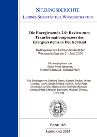 Vorderes Coverbild Die Energiewende 2.0: Review zum Transformationsprozess des Energiesystems in Deutschland