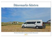Vorderes Coverbild Mit dem Wohnmobil entlang der Küste Dänemarks (Wandkalender 2025 DIN A3 quer), CALVENDO Monatskalender