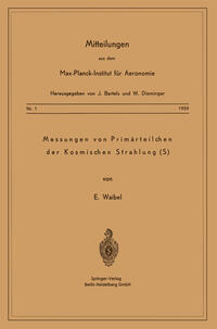 Vorderes Coverbild Messung von Primärteilchen der Kosmischen Strahlung (S)