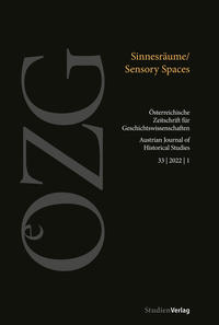 Vorderes Coverbild Österreichische Zeitschrift für Geschichtswissenschaften 33/1/2022