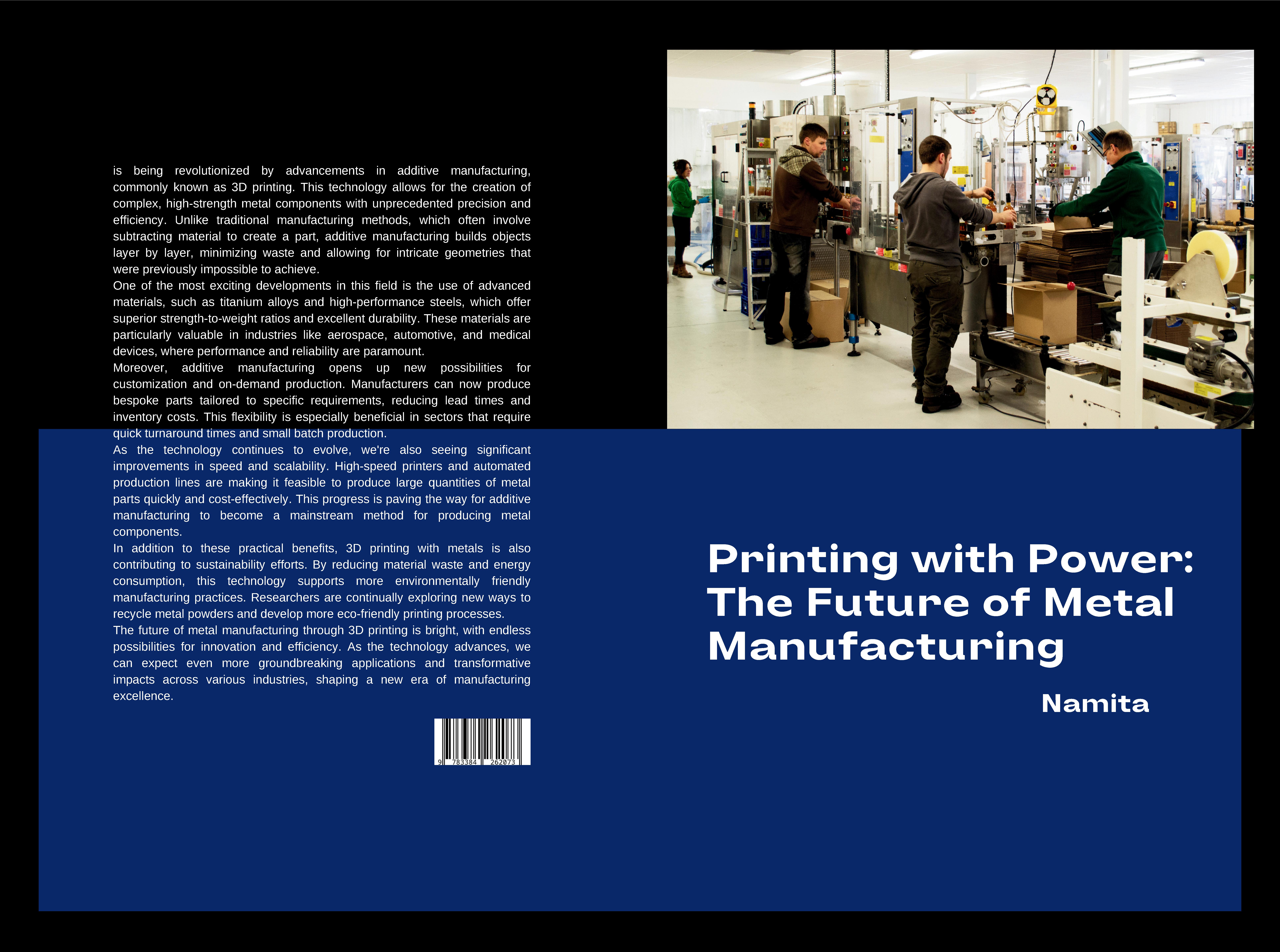 Gesamtes Coverbild Printing with Power: The Future of Metal Manufacturing