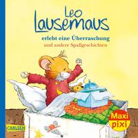 Vorderes Coverbild Maxi Pixi 324: VE 5 Leo Lausemaus erlebt eine Überraschung (5 Exemplare)