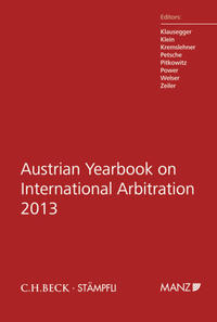 Vorderes Coverbild Austrian Yearbook on International Arbitration 2013