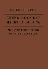 Vorderes Coverbild Grundlagen der Marktforschung