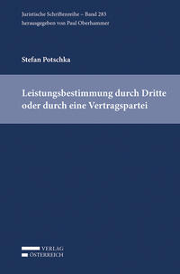 Vorderes Coverbild Leistungsbestimmung durch Dritte oder durch eine Vertragspartei