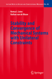 Vorderes Coverbild Stability and Convergence of Mechanical Systems with Unilateral Constraints