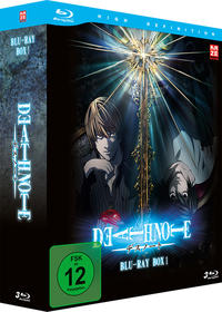 Vorderes Coverbild Death Note - Blu-ray-Box 1 (Episode 01-18) (3 Blu-rays)