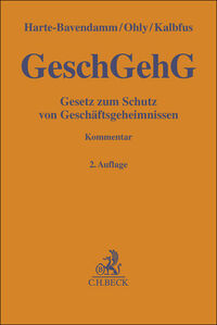 Vorderes Coverbild Gesetz zum Schutz von Geschäftsgeheimnissen