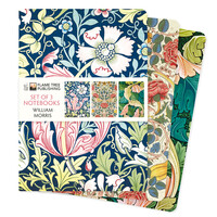 Vorderes Coverbild Dreier Set DIN-A5-Format-Notizbücher: William Morris