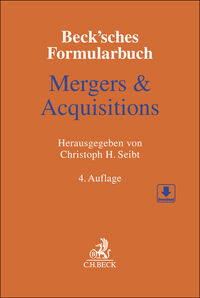 Vorderes Coverbild Beck'sches Formularbuch Mergers & Acquisitions