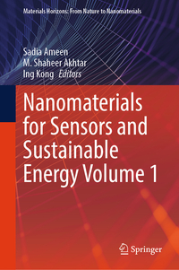Vorderes Coverbild Nanomaterials for Sensors and Sustainable Energy Volume 1
