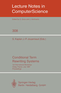 Vorderes Coverbild Conditional Term Rewriting Systems