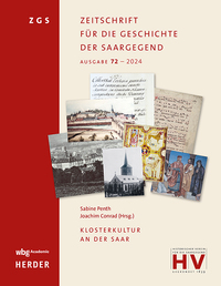 Vorderes Coverbild Klosterkultur an der Saar