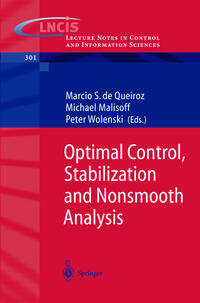 Vorderes Coverbild Optimal Control, Stabilization and Nonsmooth Analysis