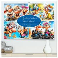 Vorderes Coverbild Rentner rocken das Leben! Mit Schwung durch den Ruhestand (hochwertiger Premium Wandkalender 2026 DIN A2 quer), Kunstdruck in Hochglanz
