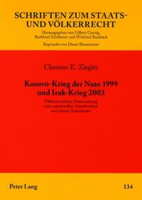 Vorderes Coverbild Kosovo-Krieg der Nato 1999 und Irak-Krieg 2003