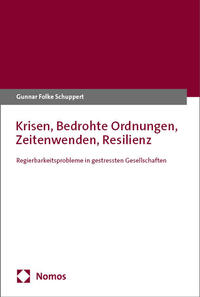 Vorderes Coverbild Krisen, Bedrohte Ordnungen, Zeitenwenden, Resilienz
