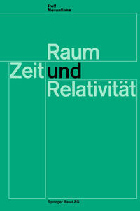 Vorderes Coverbild Raum, Zeit und Relativität