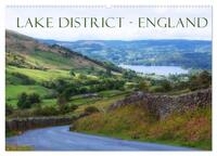 Vorderes Coverbild Lake District England (Wandkalender 2025 DIN A2 quer), CALVENDO Monatskalender