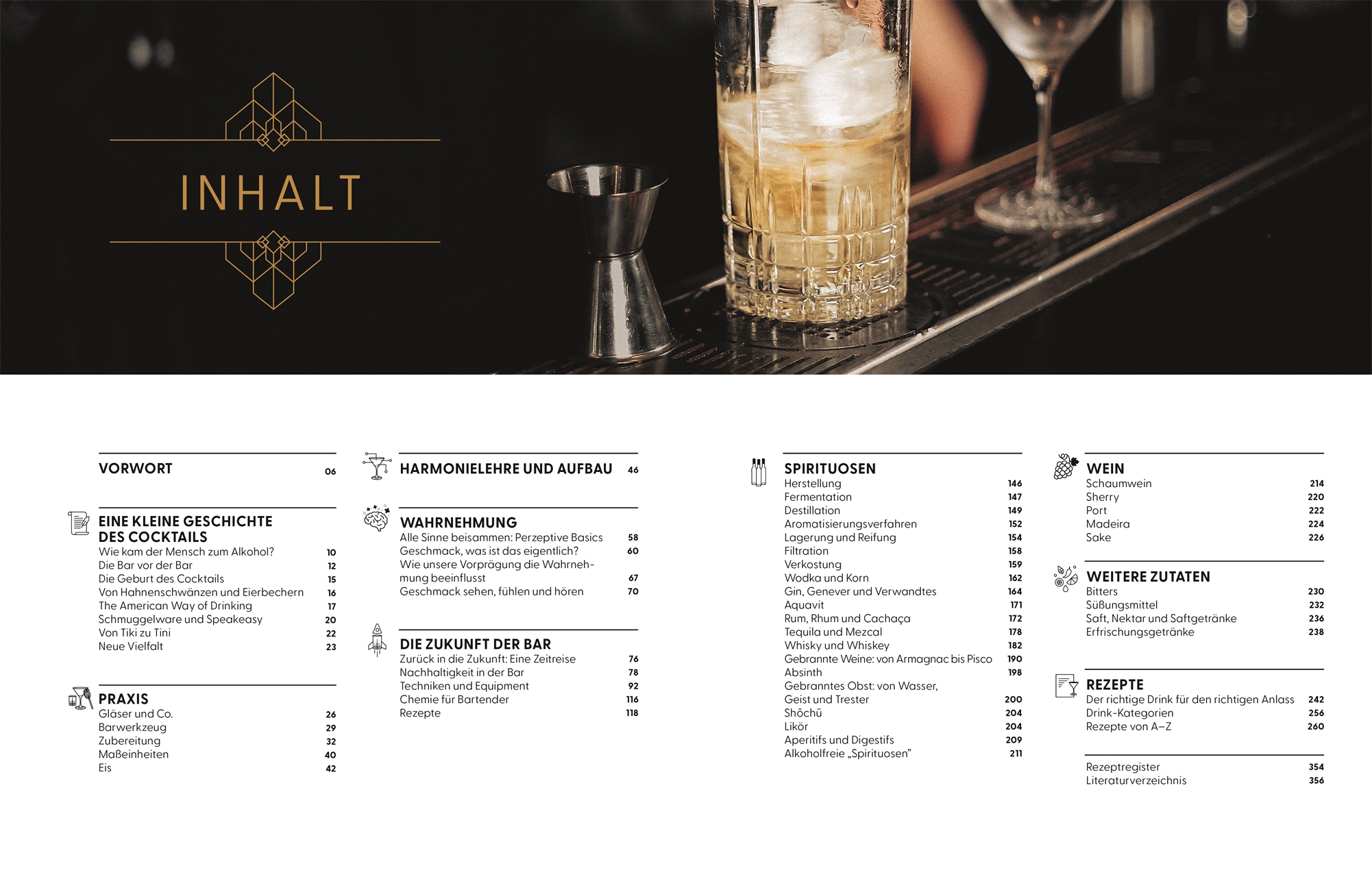 Beispielinhalt (Bild) Cocktailkunst