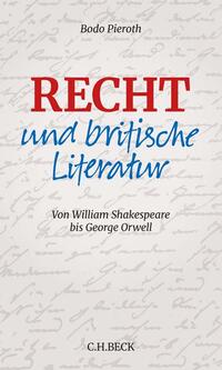 Vorderes Coverbild Recht und britische Literatur