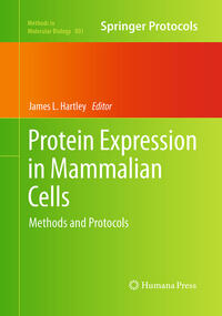 Vorderes Coverbild Protein Expression in Mammalian Cells