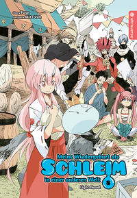 Vorderes Coverbild Meine Wiedergeburt als Schleim in einer anderen Welt Light Novel 08