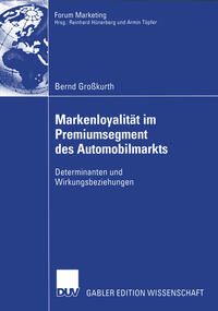 Vorderes Coverbild Markenloyalität im Premiumsegment des Automobilmarkts