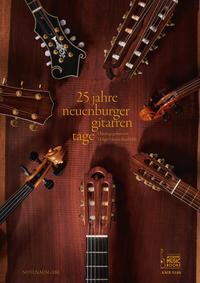 Vorderes Coverbild 25 Jahre Neuenburger Gitarrentage. Jubilämsedition.