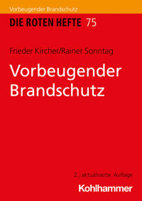 Vorderes Coverbild Vorbeugender Brandschutz