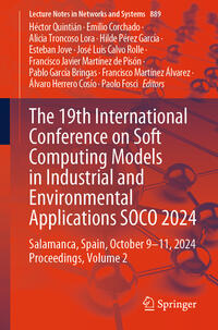 Vorderes Coverbild The 19th International Conference on Soft Computing Models in Industrial and Environmental Applications SOCO 2024